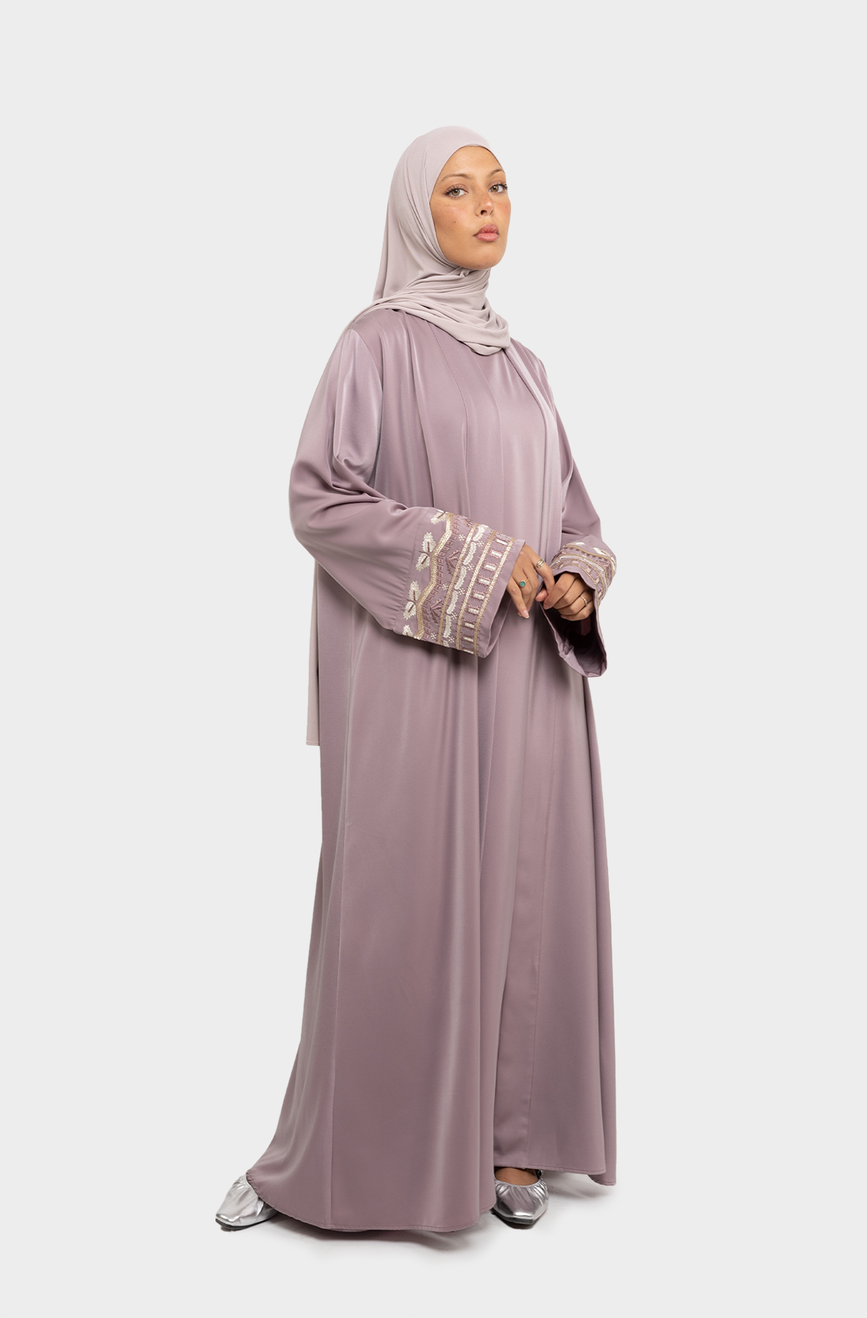 Abaya set Oria Lilac