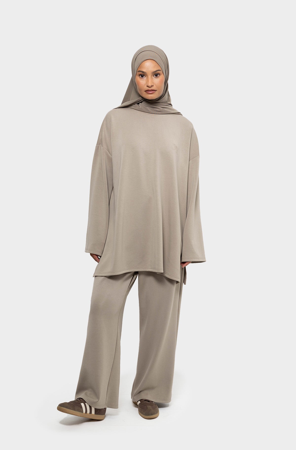 T-shirt modal taupe