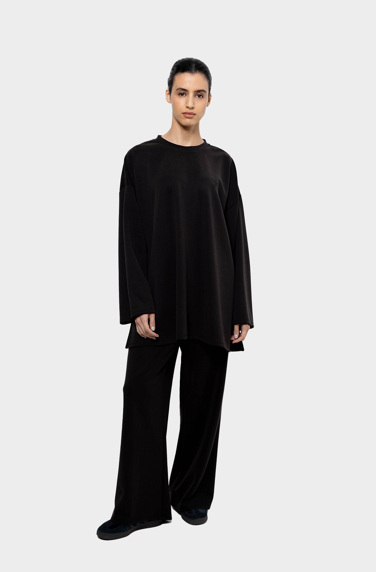 T-shirt modal noir