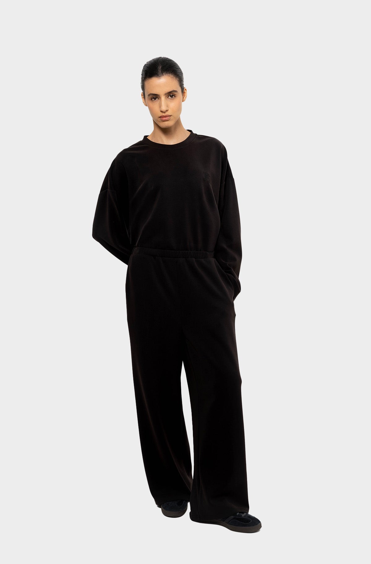 Pantalon Modal Noir