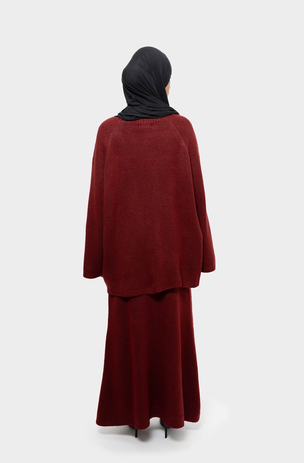 Burgundy grace set