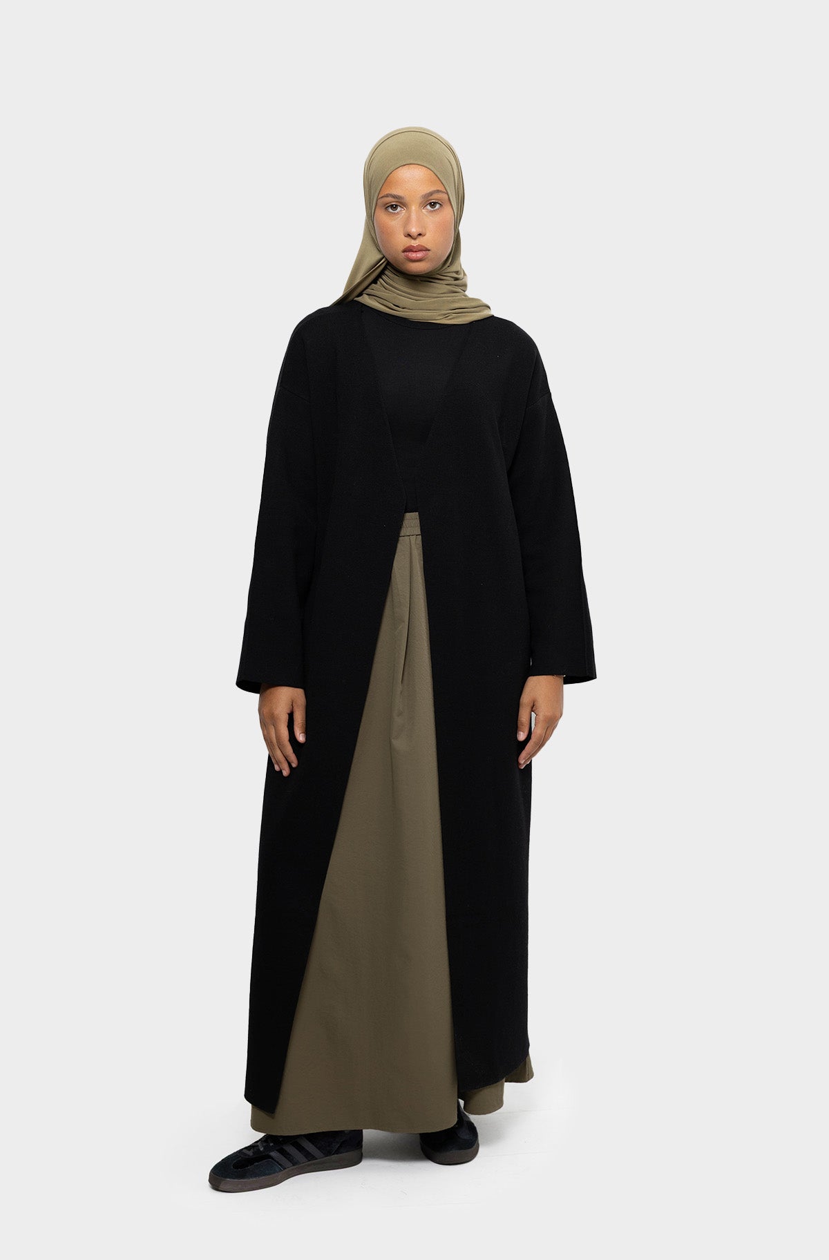 Cardigan long noir