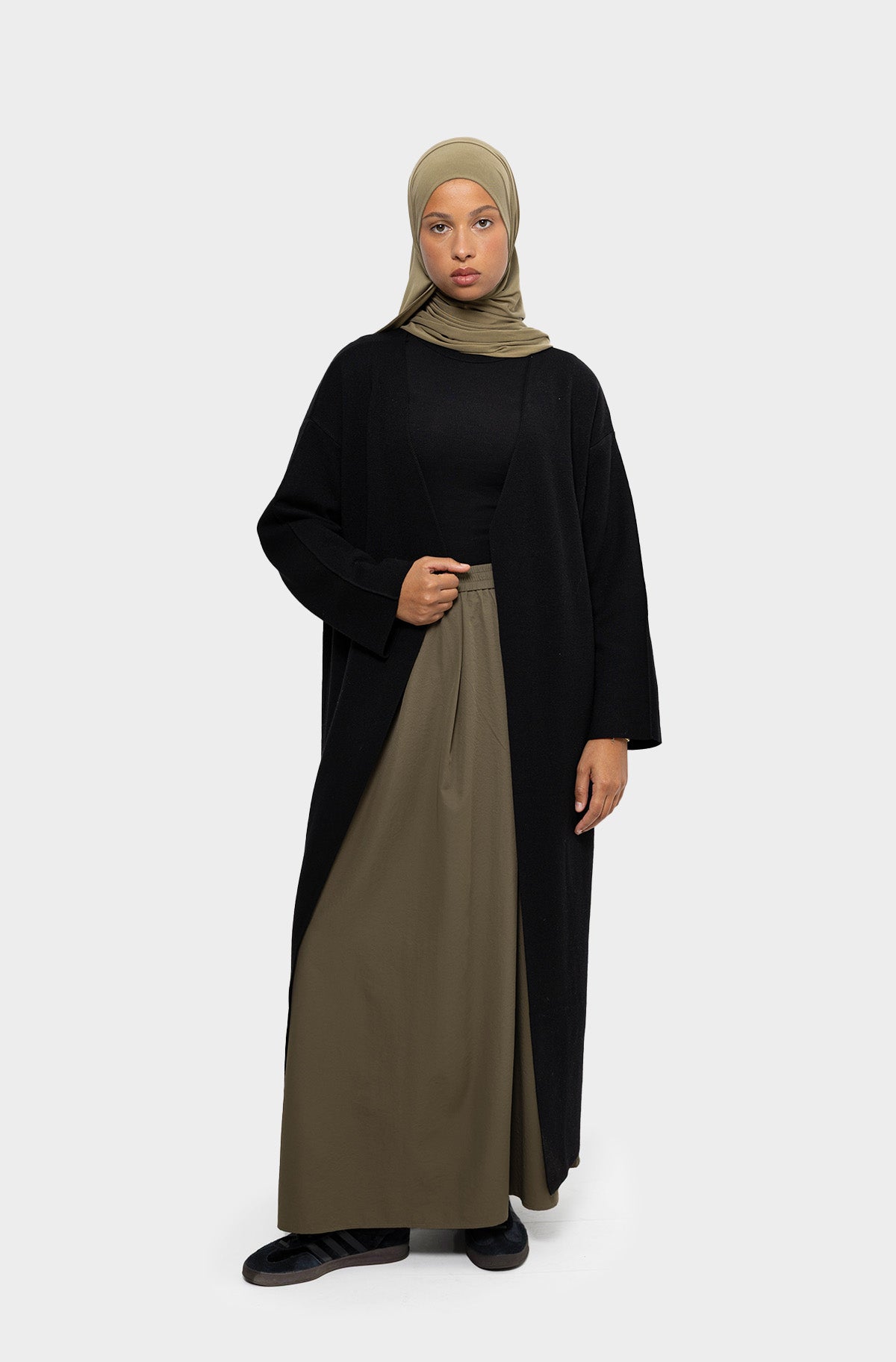 Cardigan long noir