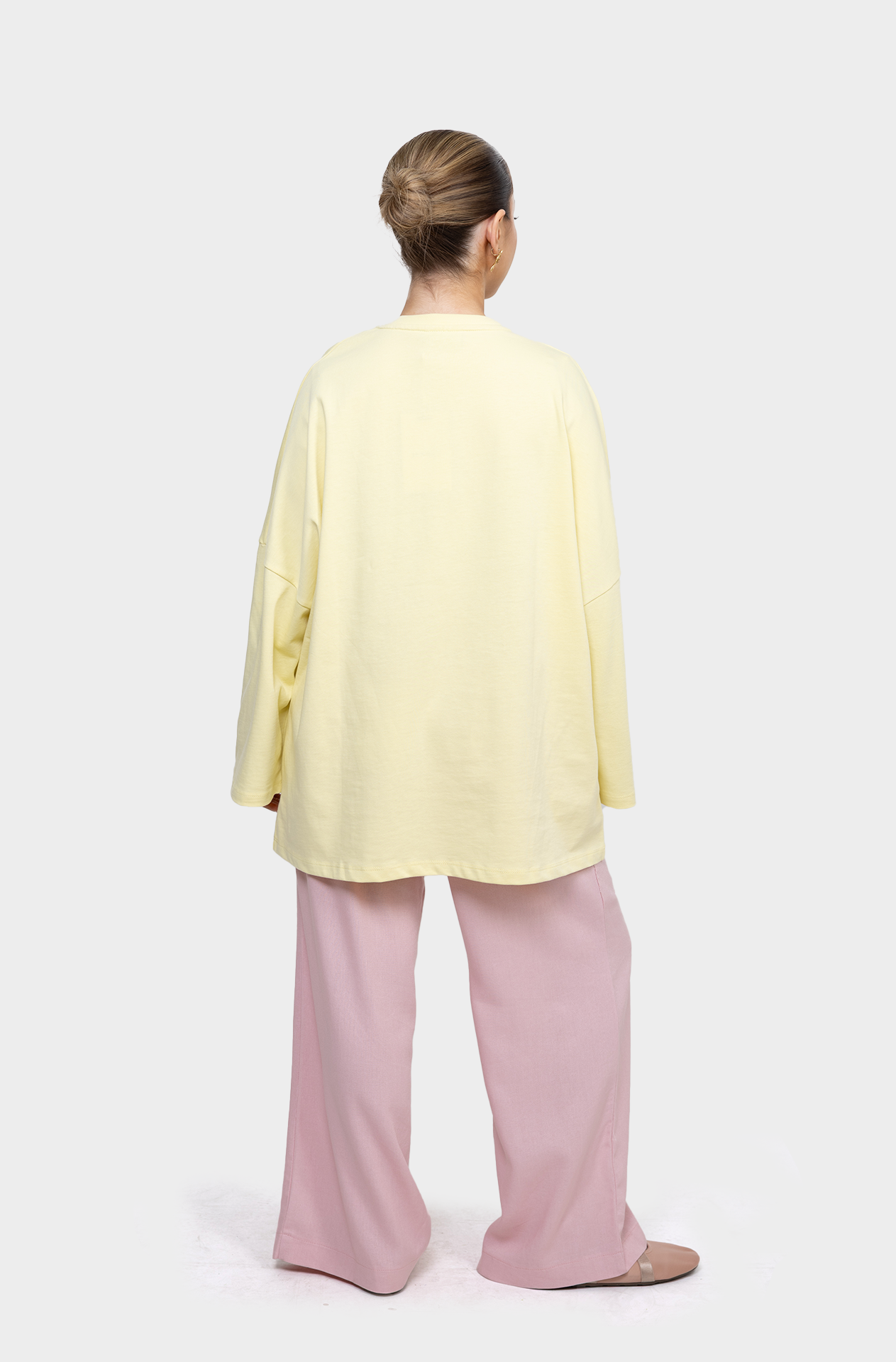 T-shirt oversize lime