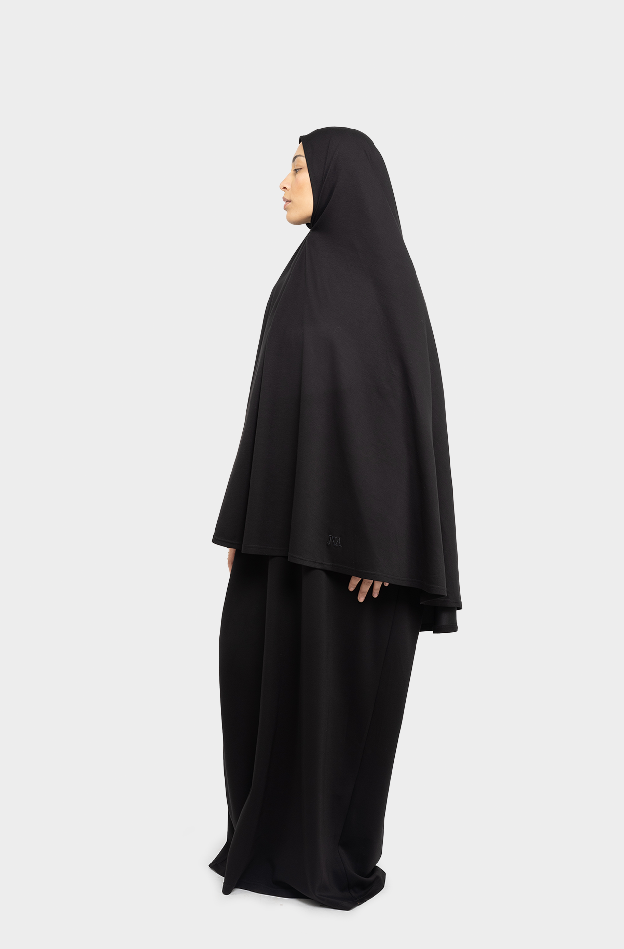  Tahara black Abaya Khimar Set