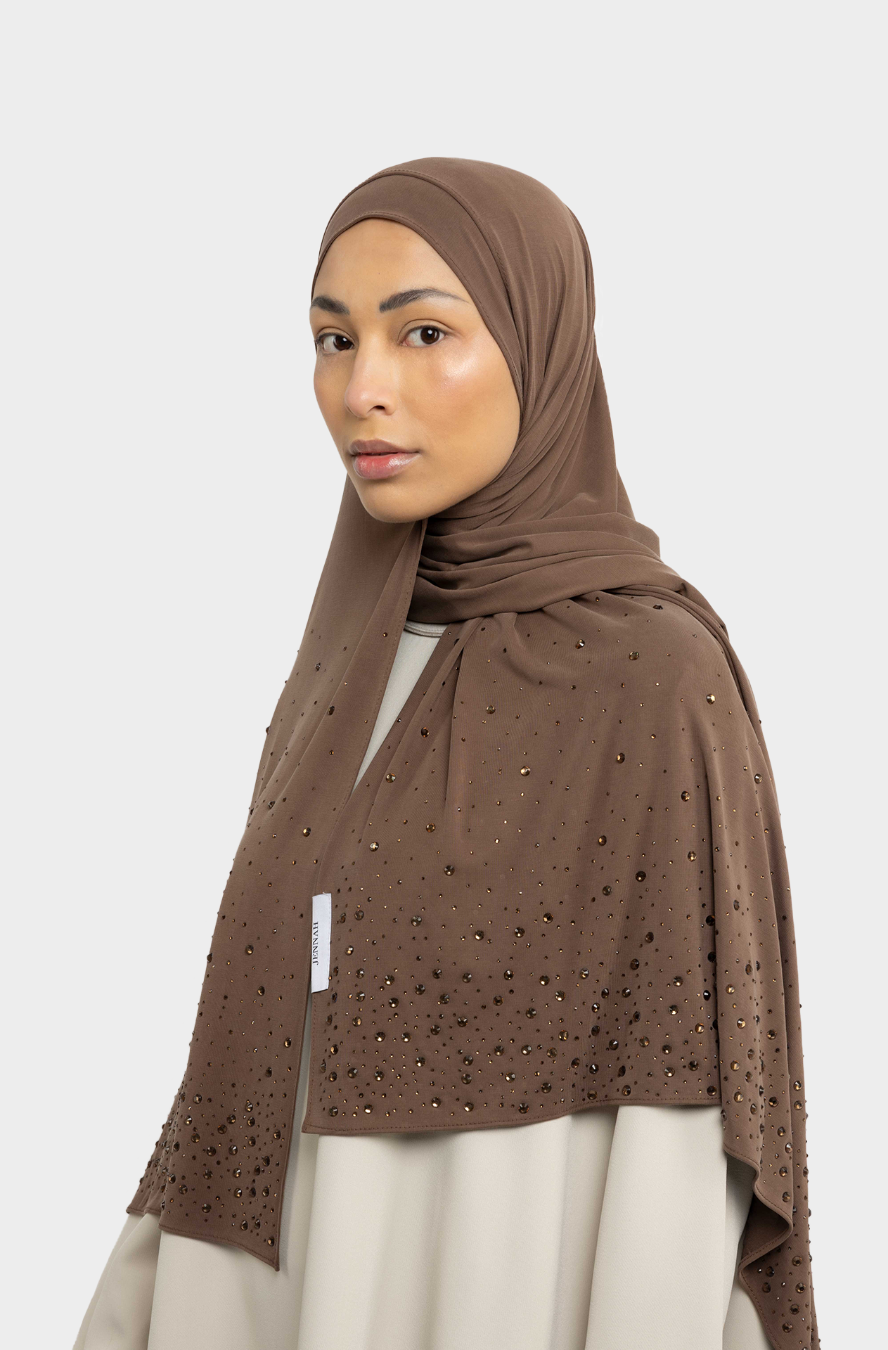 Breath Sparkle jersey brown