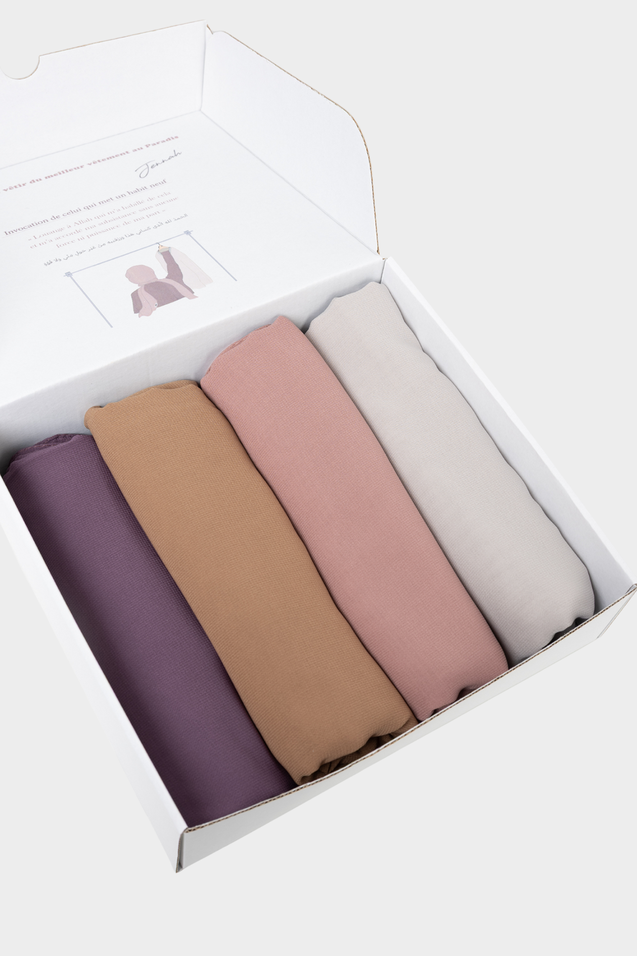 Box hijab - scilla silk chiffon