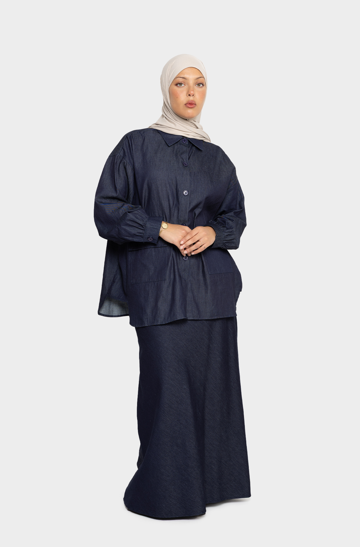 Denim shirt brut
