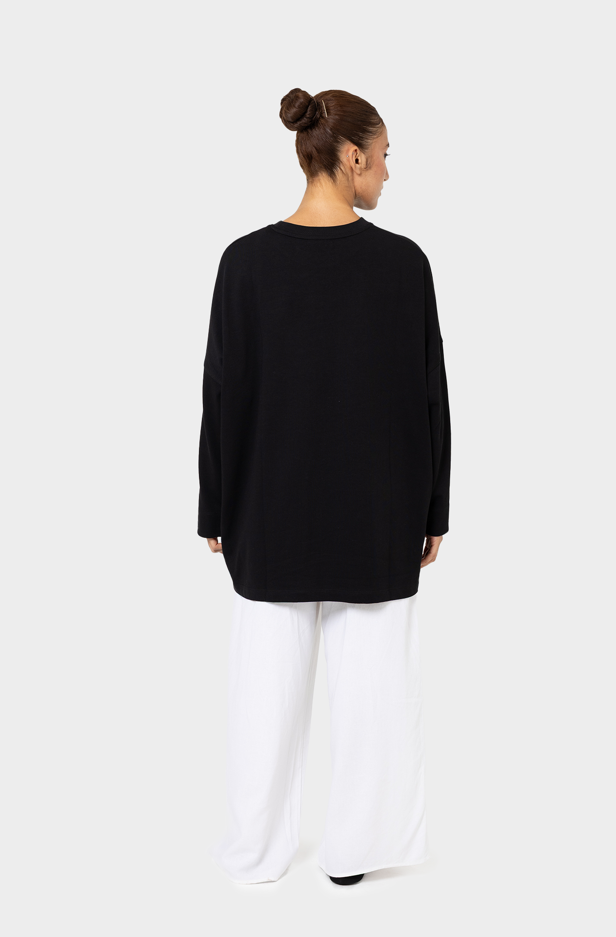 Essential black/black t-shirt JNA