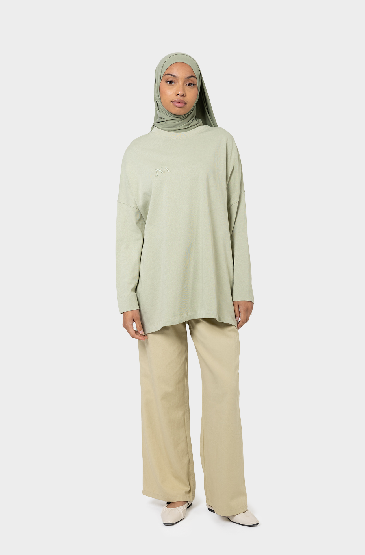 T-shirt essentiel sauge