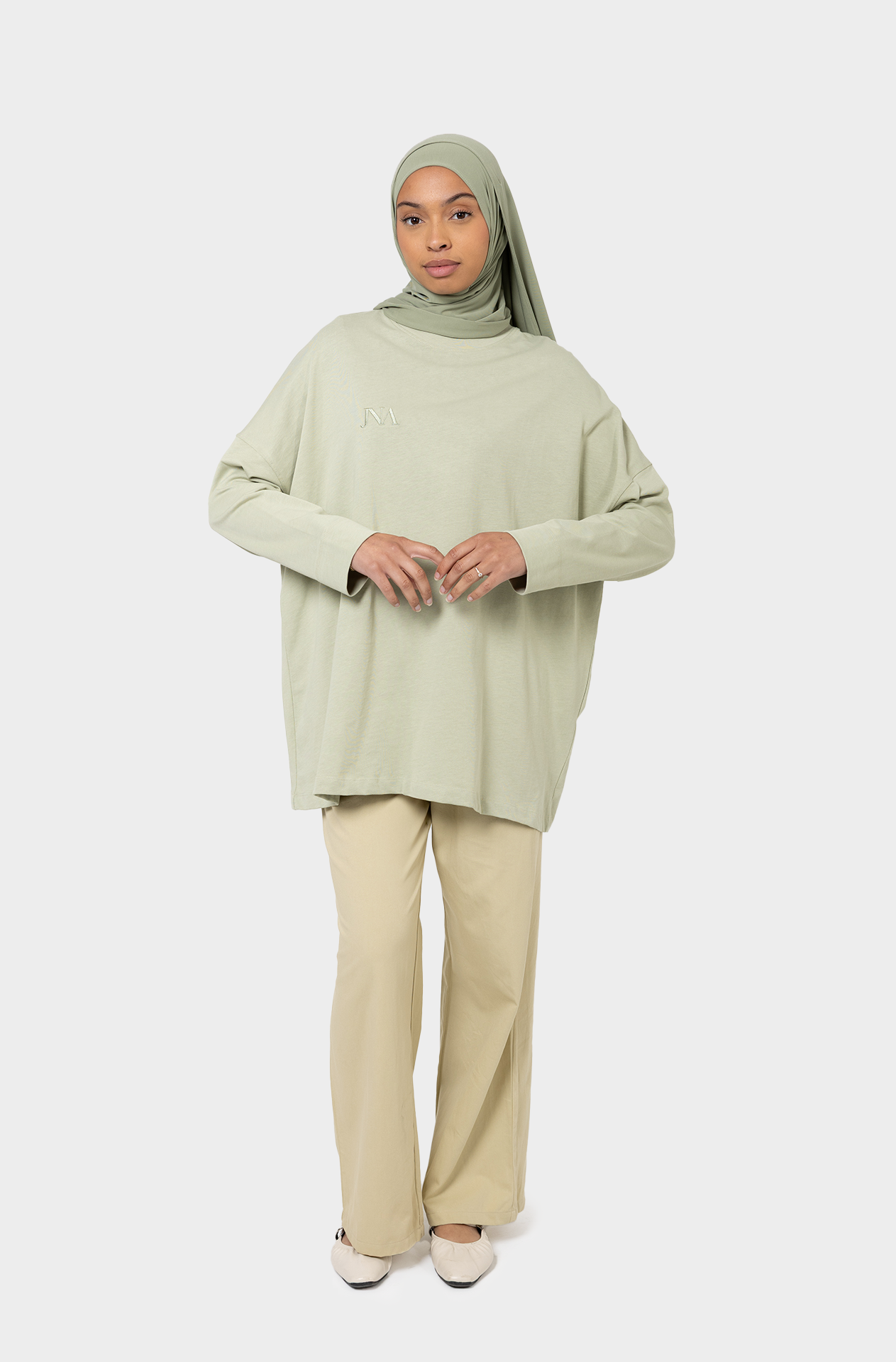 T-shirt essentiel sauge
