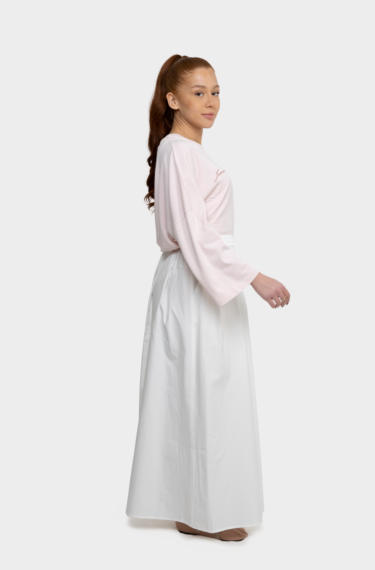 White Cotton skirt