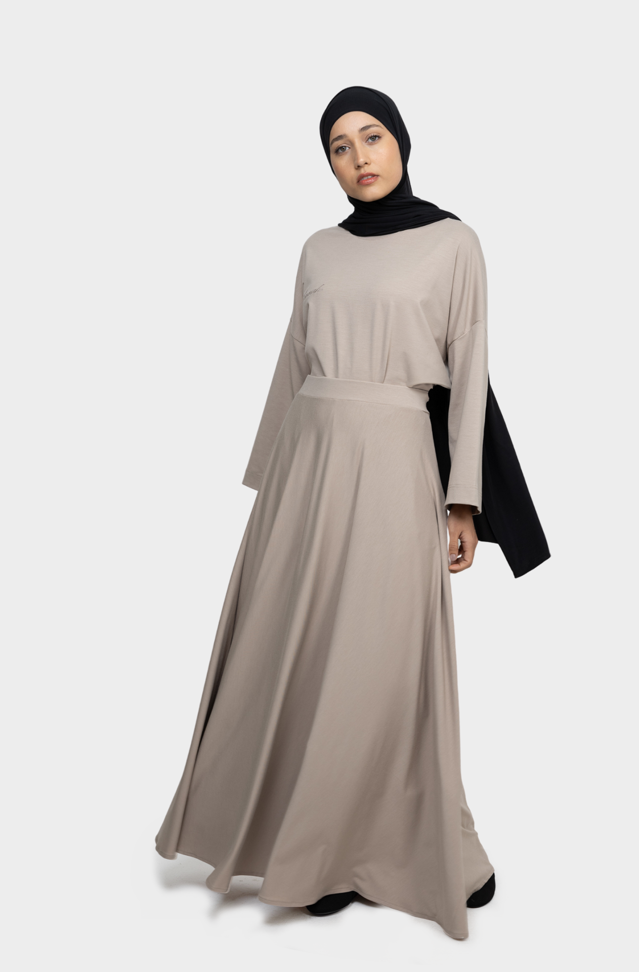 Jupe light beige