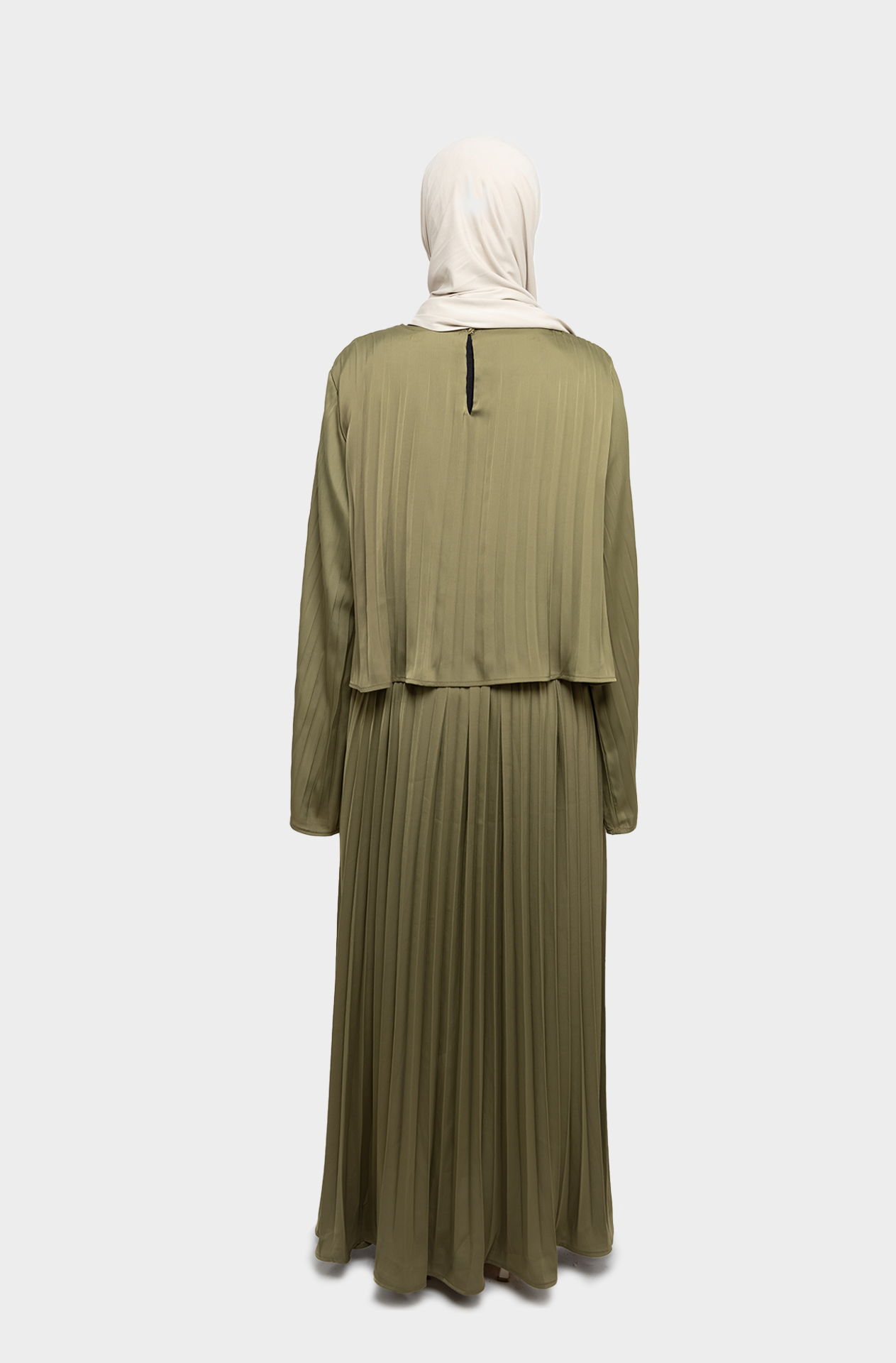 Mira olive dress