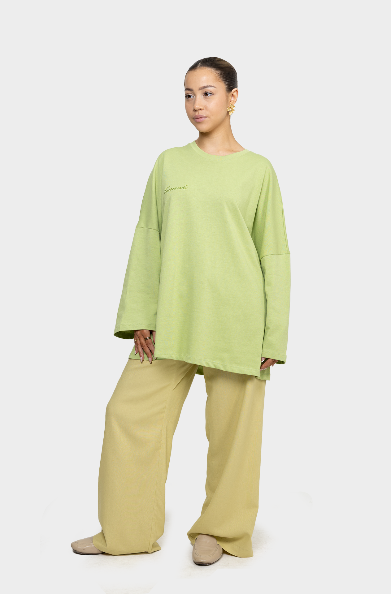 T-shirt oversize apple